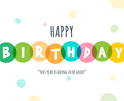 Happy Birthday Digital Signage Templates