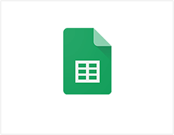 google sheets digital signage