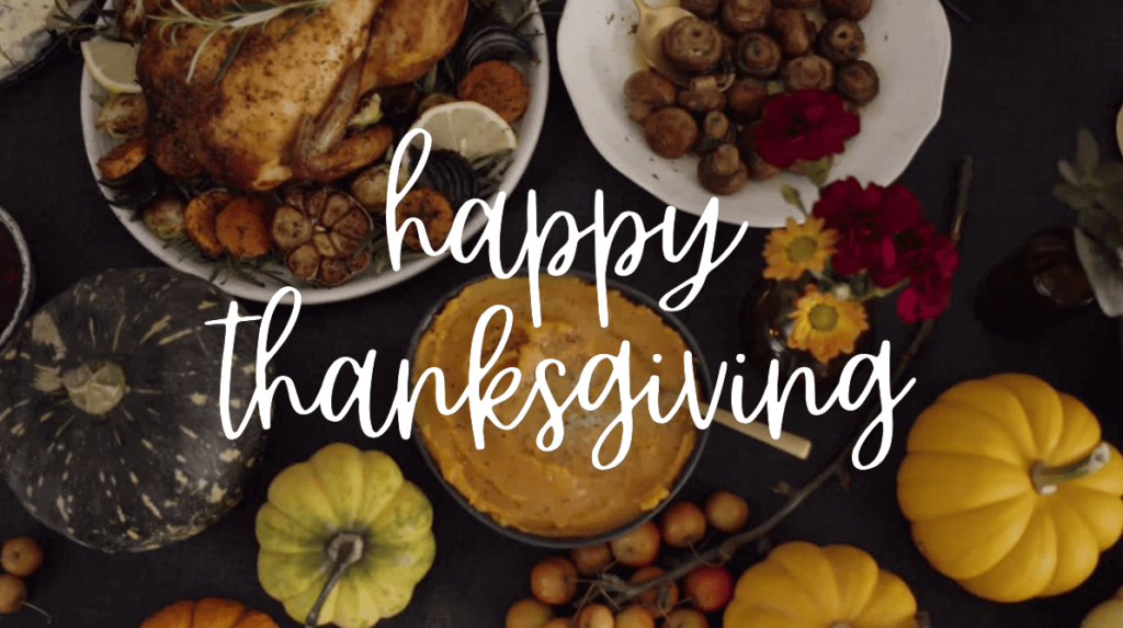 happy thanksgiving digital signage ideas