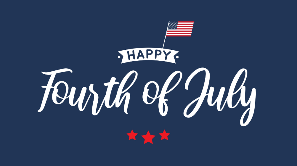 July 4th digital signage asset