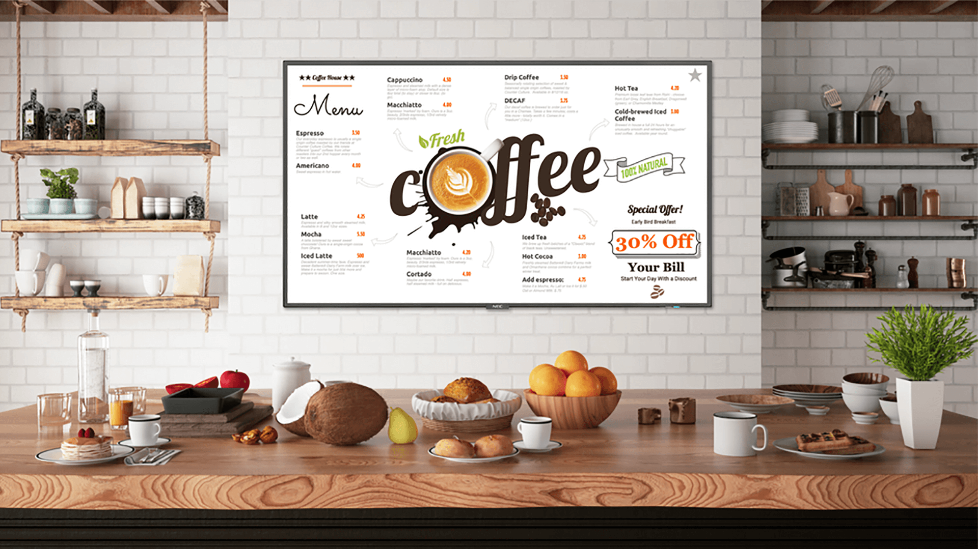 REACH is Partnering With Popular Cafeteria to Streamline Menu Boards