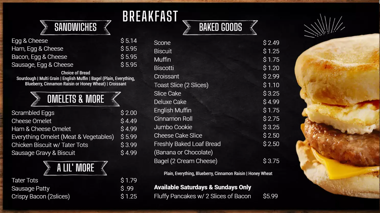 Menu Boards